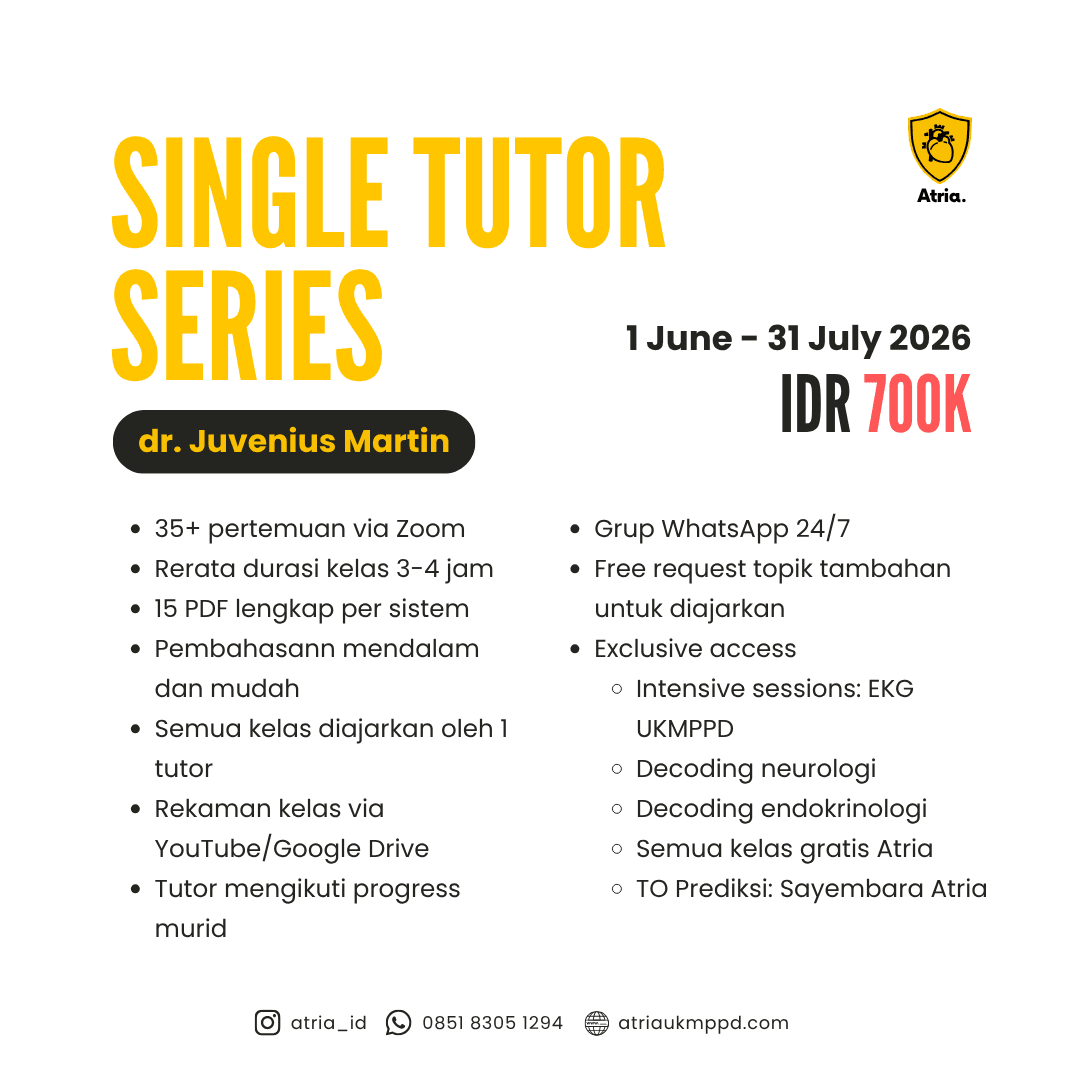 Single Tutor Series – Agustus 2026